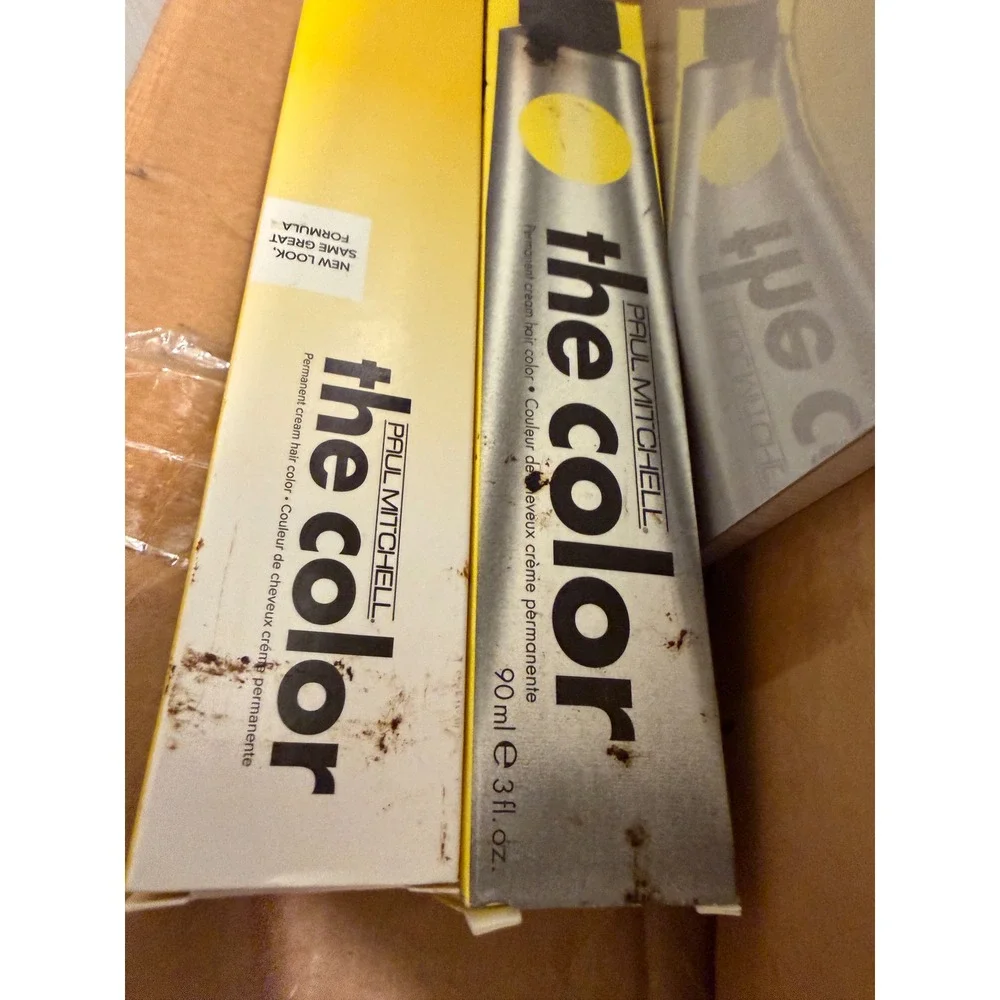 Paul Mitchell The Color Permanent Cream Hair Color 4G‎ Gold Brown 3oz Set of 2
